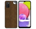 Pegatina Vinilo Autoadhesiva Textura Piel para Samsung Galaxy A03s