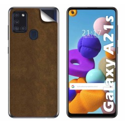 Pegatina Vinilo Autoadhesiva Textura Piel para Samsung Galaxy A21s