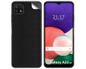 Pegatina Vinilo Autoadhesiva Textura Carbono para Samsung Galaxy A22 5G