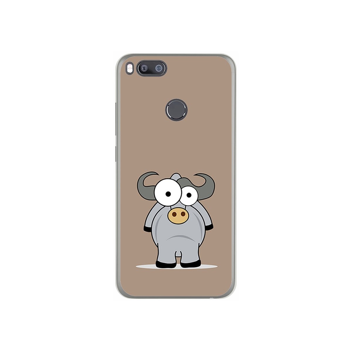 Funda Gel Tpu para Xiaomi Mi 5X / Mi A1 Diseño Toro Dibujos