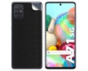 Pegatina Vinilo Autoadhesiva Textura Carbono para Samsung Galaxy A71 5G