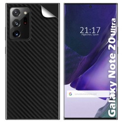 Pegatina Vinilo Autoadhesiva Textura Carbono para Samsung Galaxy Note 20 Ultra