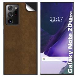 Pegatina Vinilo Autoadhesiva Textura Piel para Samsung Galaxy Note 20 Ultra