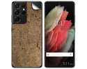 Pegatina Vinilo Autoadhesiva Textura Corcho para Samsung Galaxy S21 Ultra 5G