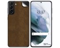 Pegatina Vinilo Autoadhesiva Textura Piel para Samsung Galaxy S21+ Plus 5G