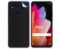 Pegatina Vinilo Autoadhesiva Textura Carbono para TCL 10L