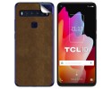 Pegatina Vinilo Autoadhesiva Textura Piel para TCL 10L