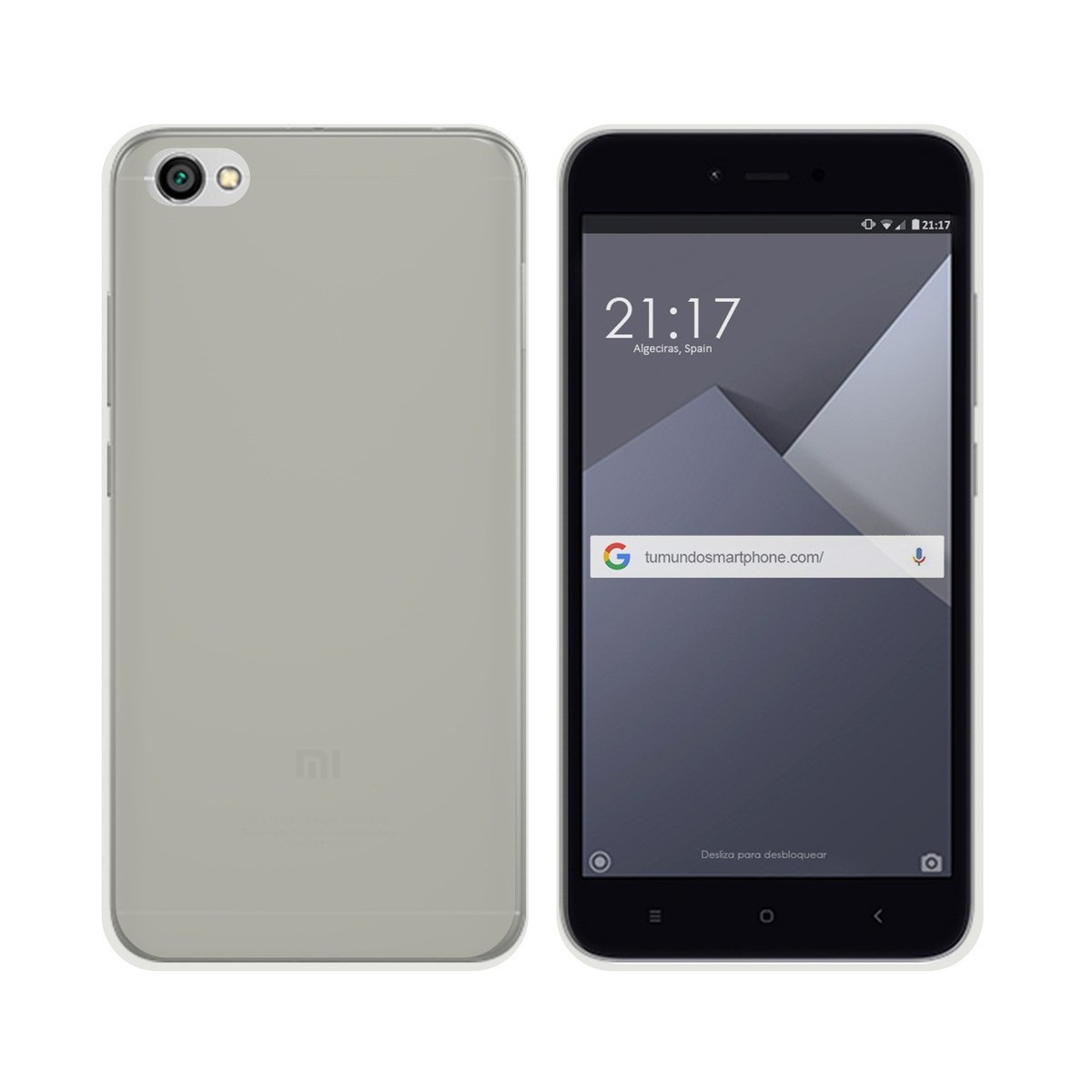 Funda Gel Tpu para Xiaomi Redmi Note 5A Color Transparente