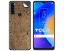 Pegatina Vinilo Autoadhesiva Textura Corcho para TCL 20 SE