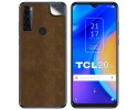 Pegatina Vinilo Autoadhesiva Textura Piel para TCL 20 SE