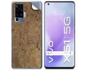 Pegatina Vinilo Autoadhesiva Textura Corcho para Vivo X51 5G