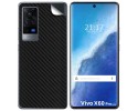 Pegatina Vinilo Autoadhesiva Textura Carbono para Vivo X60 Pro 5G