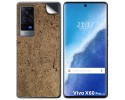 Pegatina Vinilo Autoadhesiva Textura Corcho para Vivo X60 Pro 5G