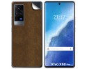 Pegatina Vinilo Autoadhesiva Textura Piel para Vivo X60 Pro 5G