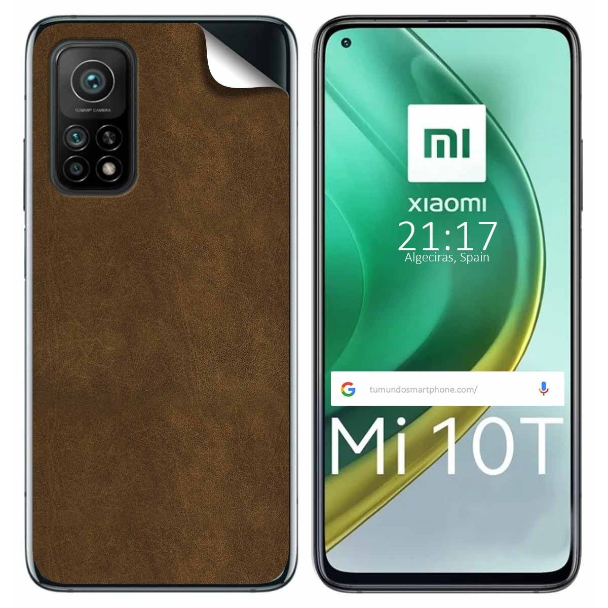 Pegatina Vinilo Autoadhesiva Textura Piel para Xiaomi Mi 10T / MI 10T Pro