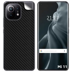 Pegatina Vinilo Autoadhesiva Textura Carbono para Xiaomi Mi 11 5G