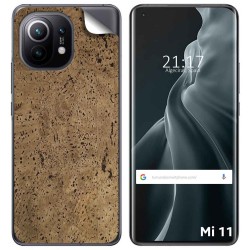 Pegatina Vinilo Autoadhesiva Textura Corcho para Xiaomi Mi 11 5G