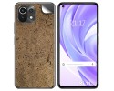 Pegatina Vinilo Autoadhesiva Textura Corcho para Xiaomi Mi 11 Lite 4G / 5G / 5G NE
