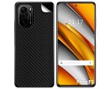 Pegatina Vinilo Autoadhesiva Textura Carbono para Xiaomi POCO F3 5G / Mi 11i 5G