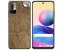 Pegatina Vinilo Autoadhesiva Textura Corcho para Xiaomi Redmi Note 10 5G / POCO M3 PRO 5G