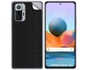 Pegatina Vinilo Autoadhesiva Textura Carbono para Xiaomi Redmi Note 10 Pro