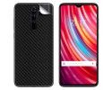 Pegatina Vinilo Autoadhesiva Textura Carbono para Xiaomi Redmi Note 8 Pro