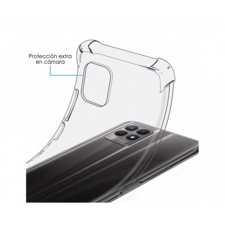 Funda Silicona Antigolpes Transparente para Realme 8i