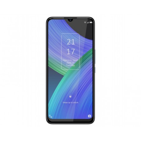 Protector Cristal Templado Completo 5D Full Glue Negro para TCL 20 R 5G Vidrio