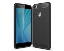 Funda Gel Tpu Tipo Carbon Negra para Xiaomi Redmi Note 5A Pro / 5A Prime