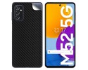 Pegatina Vinilo Autoadhesiva Textura Carbono para Samsung Galaxy M52 5G