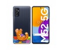 Funda Silicona Transparente para Samsung Galaxy M52 5G diseño Leopardo Dibujos