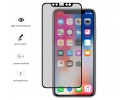Protector Cristal Templado Frontal Completo Negro para Iphone X / XS Vidrio
