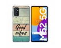 Funda Silicona para Samsung Galaxy M52 5G diseño Madera 01 Dibujos