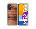 Funda Silicona para Samsung Galaxy M52 5G diseño Madera 02 Dibujos