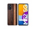 Funda Silicona para Samsung Galaxy M52 5G diseño Madera 05 Dibujos