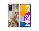 Funda Silicona para Samsung Galaxy M52 5G diseño Madera 08 Dibujos