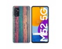 Funda Silicona para Samsung Galaxy M52 5G diseño Madera 10 Dibujos