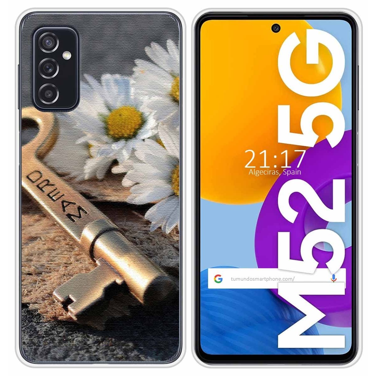 Funda Silicona para Samsung Galaxy M52 5G diseño Dream Dibujos