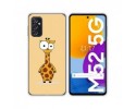 Funda Silicona para Samsung Galaxy M52 5G diseño Jirafa Dibujos