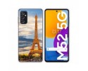 Funda Silicona para Samsung Galaxy M52 5G diseño Paris Dibujos
