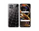 Funda Silicona Transparente para Realme 8i diseño Araña Dibujos