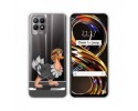 Funda Silicona Transparente para Realme 8i diseño Avestruz Dibujos