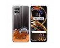 Funda Silicona Transparente para Realme 8i diseño Bufalo Dibujos