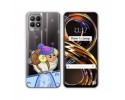 Funda Silicona Transparente para Realme 8i diseño Cabra Dibujos