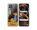 Funda Silicona Transparente para Realme 8i diseño Jirafa Dibujos