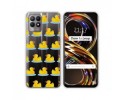 Funda Silicona Transparente para Realme 8i diseño Pato Dibujos