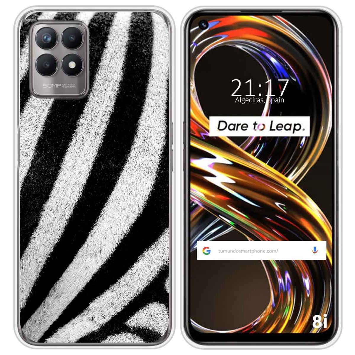 Funda Silicona para Realme 8i diseño Animal 02 Dibujos