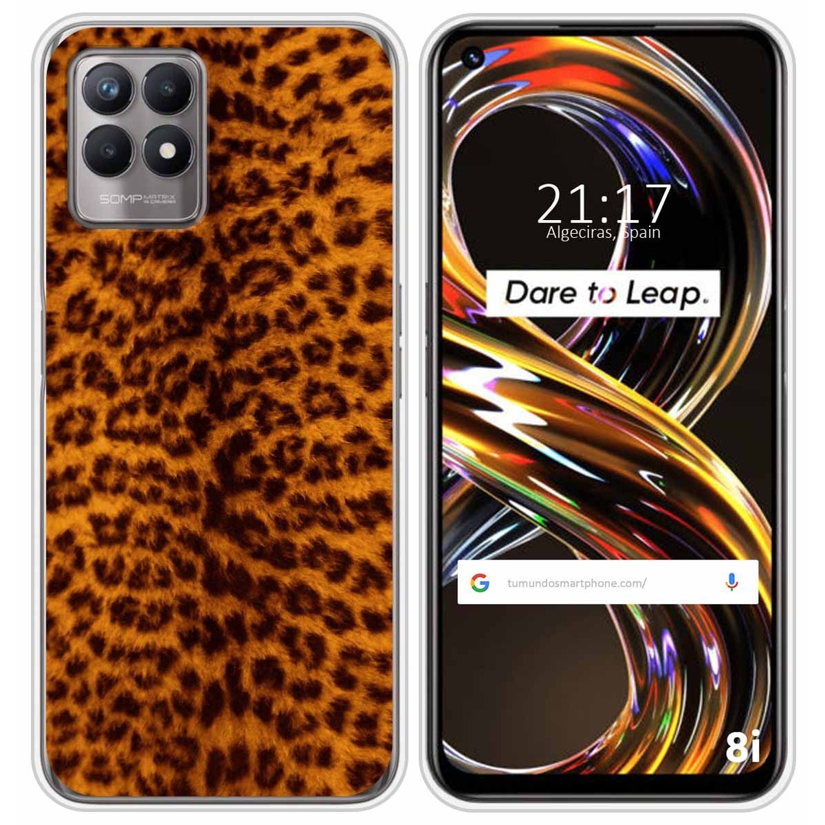 Funda Silicona para Realme 8i diseño Animal 03 Dibujos