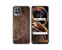 Funda Silicona para Realme 8i diseño Madera 06 Dibujos