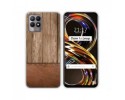 Funda Silicona para Realme 8i diseño Madera 09 Dibujos
